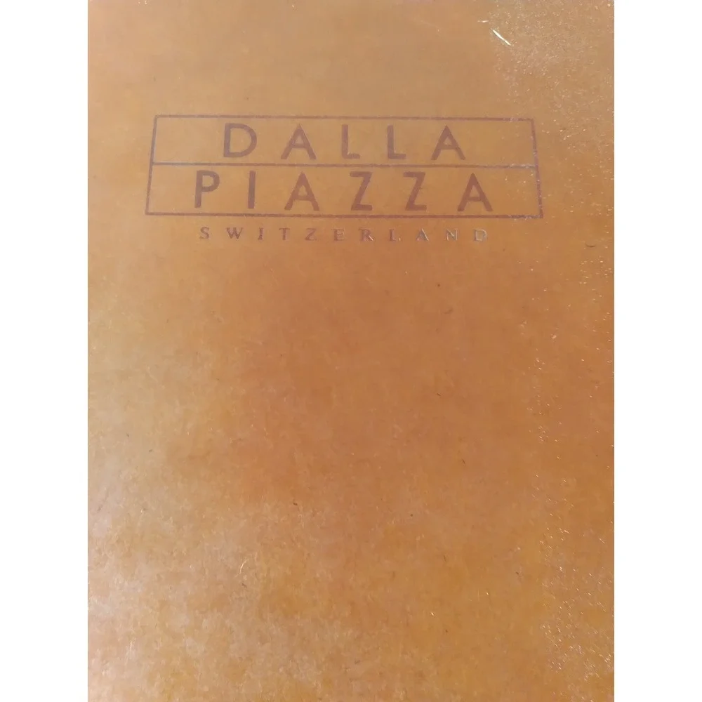 Dalla Piazza Switzerland Cheese Knife Serving Set‎ Wood Box Stainless Steel